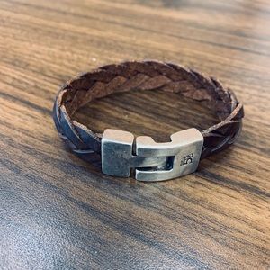 Uno de 50 leather bracelet